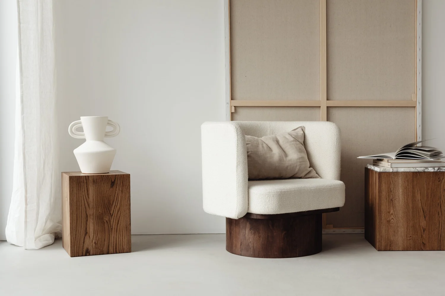 Modern interior living space